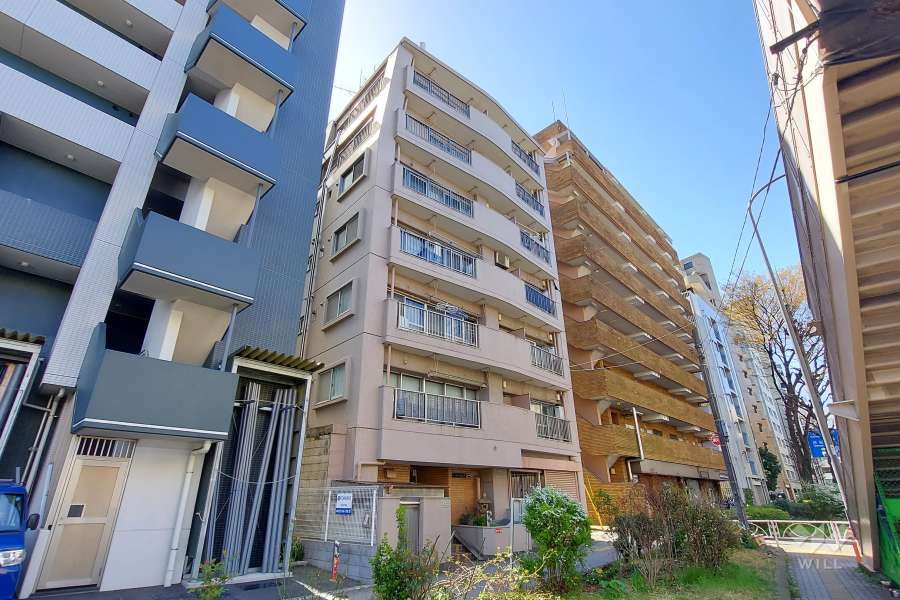 パラスト松原の外観(北東側から)