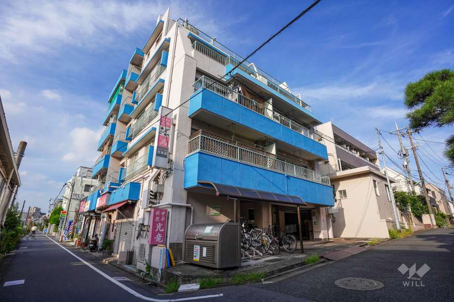 第２整美楽マンションの外観（南西側から）