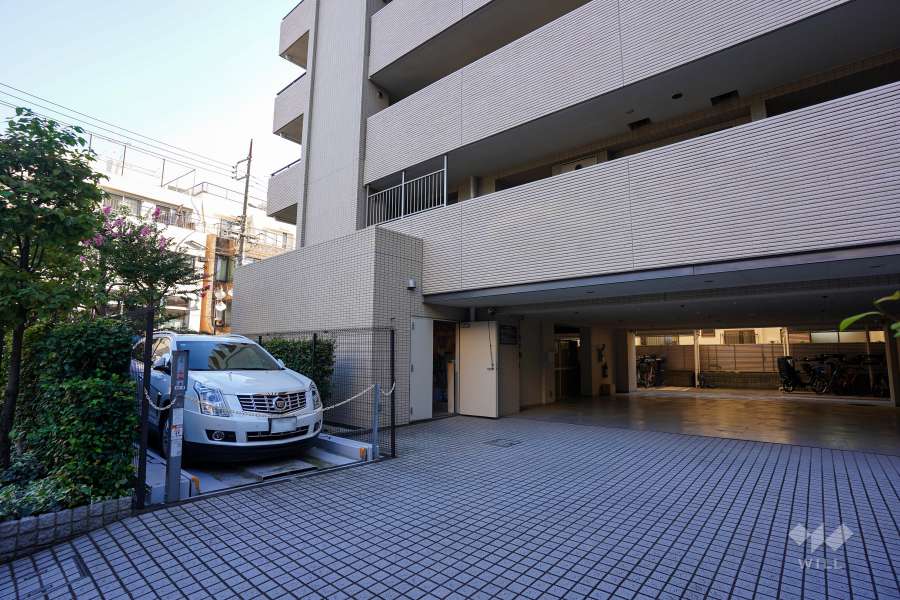駐車場の出入り口・敷地内駐車場（屋外機械式）