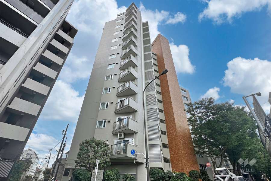 明大前グランドハイツの外観（北東側から）