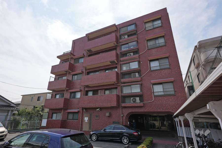 ライオンズマンション芦屋西蔵町の外観（北西側から）