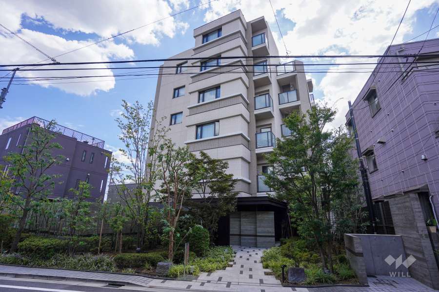 ジオ世田谷松原の外観（北西側から）