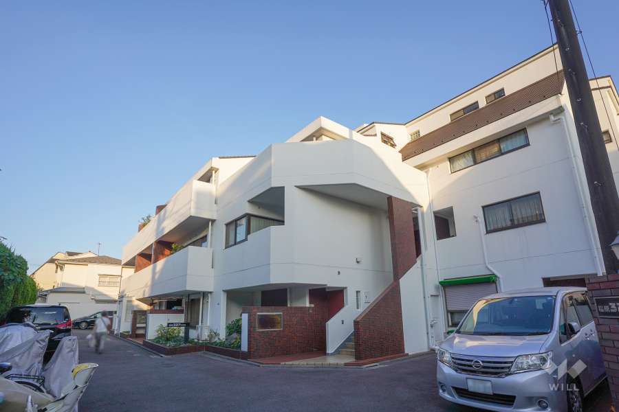 松原３２７ハウスの外観（北西側から）