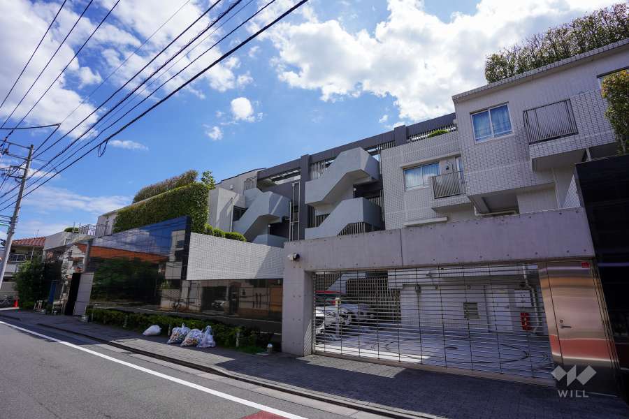 パークハウス世田谷松原の外観（北西側から）