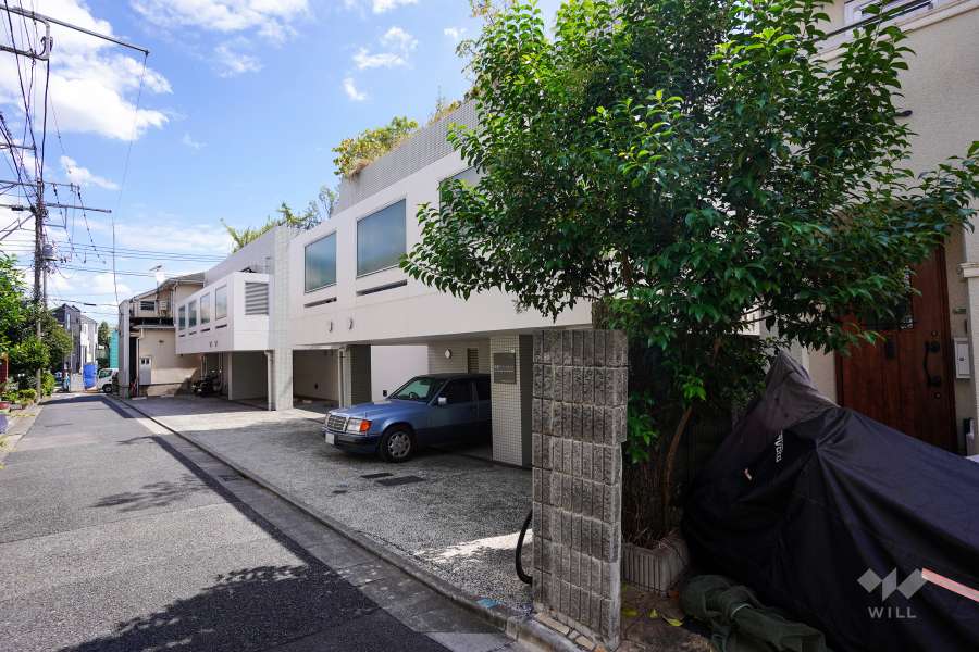 松原アパートメントの外観（北西側から）