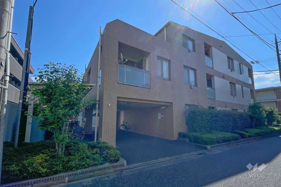 ヒルクレスト世田谷松原の外観（北西側から）