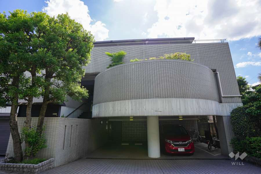 ケーレジデンスの外観（北側から）