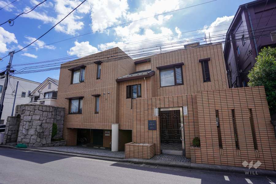 コスモリヴェール松原2の外観（北西側から）