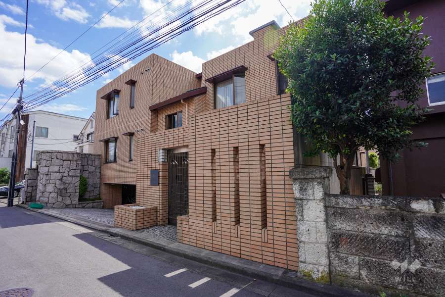 コスモリヴェール松原2の外観（北西側から）