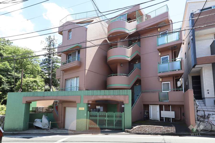 スターハイツ上祖師谷の外観（北側から）　