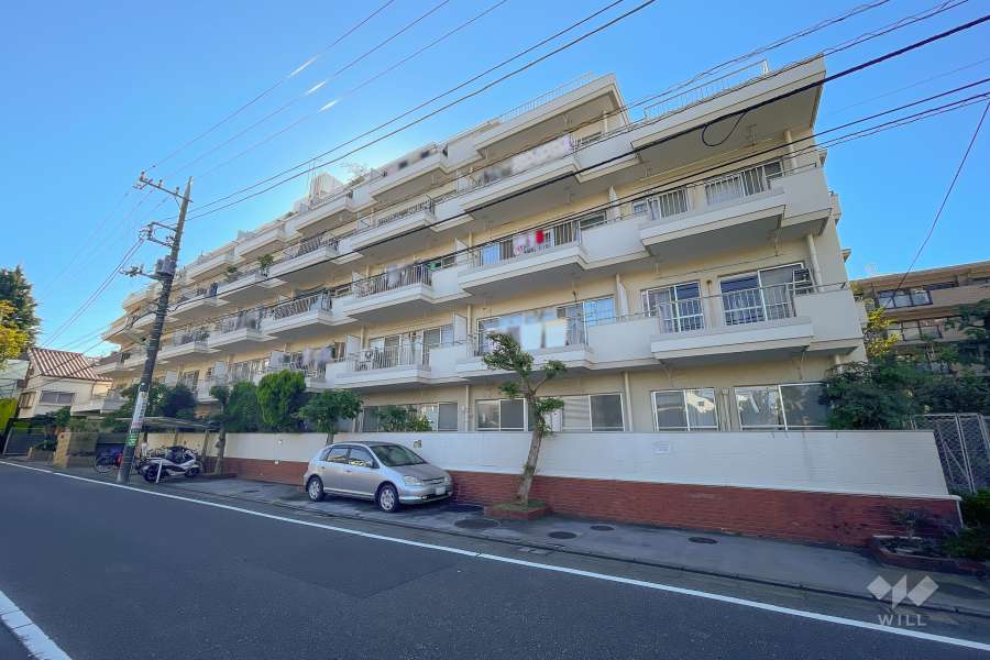 上祖師谷ハイツの外観（北東側から