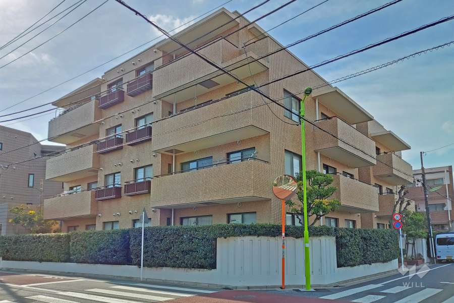 千歳烏山シティハウスの外観（東側から）