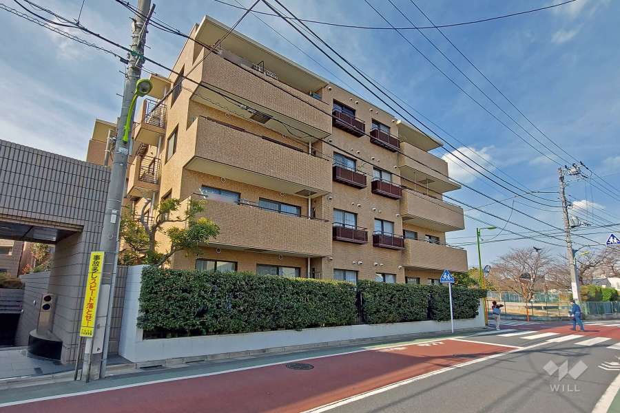 千歳烏山シティハウスの外観（南西側から）