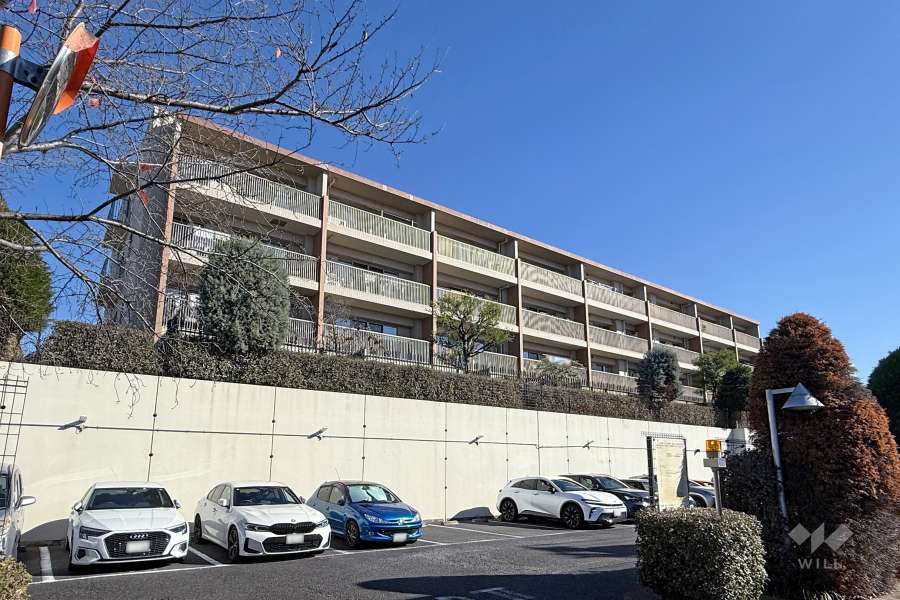 パークホームズ千歳烏山ガーデンズコートウエスト棟の外観（北西側から）