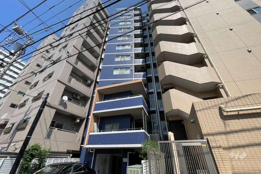 ステージファースト三軒茶屋アジールコート2の外観（西側から）