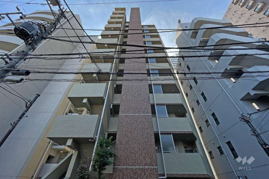 ステージファースト三軒茶屋２の外観（北西側から）