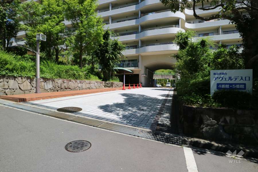 駐車場の出入り口