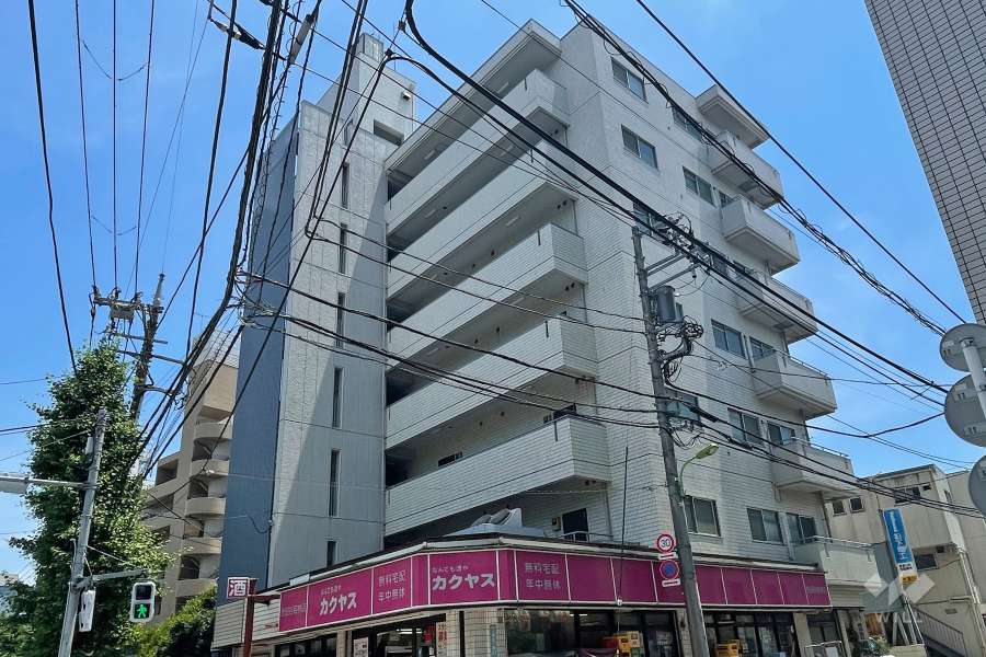 ユニティ上馬の外観（北西側から）