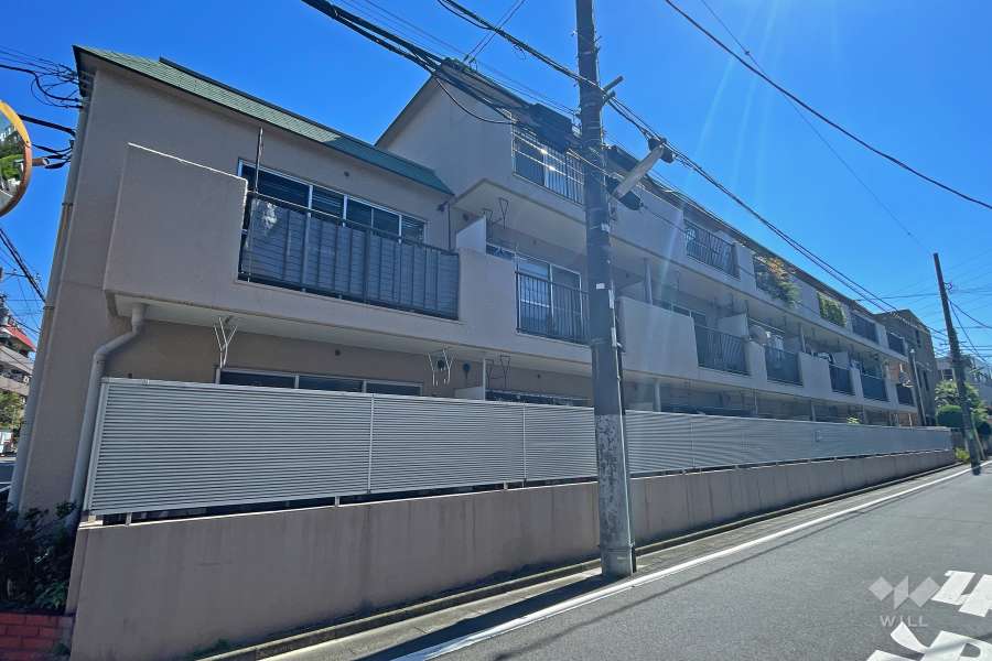 ユニライフ上馬の外観（北西側から）