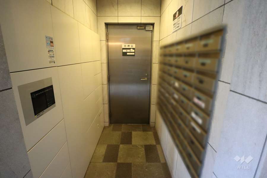 共用ポストと宅配ボックス