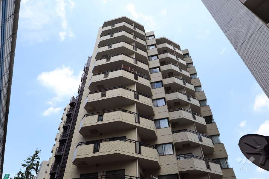 オリエント三軒茶屋ハウスの外観（西側から）