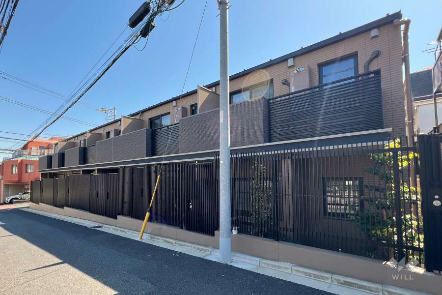 オープンレジデンシア三軒茶屋の外観（北西側から）