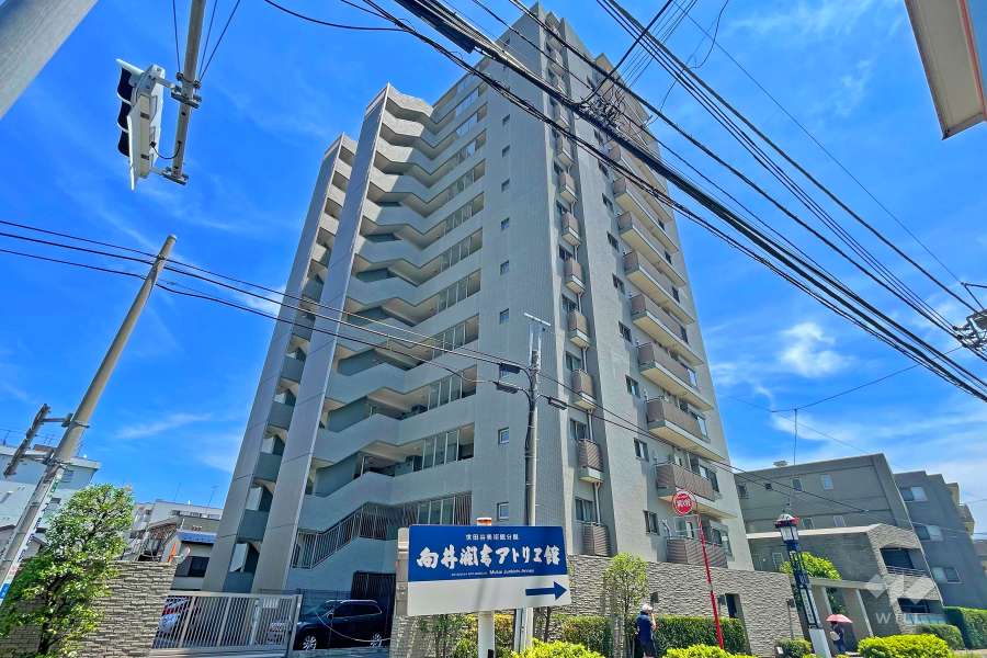 ルフォン世田谷の外観（北西側から）