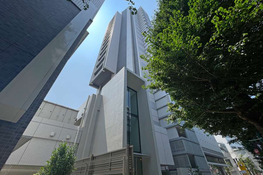 シティタワー駒沢大学ステーションコートの外観（北東側から）