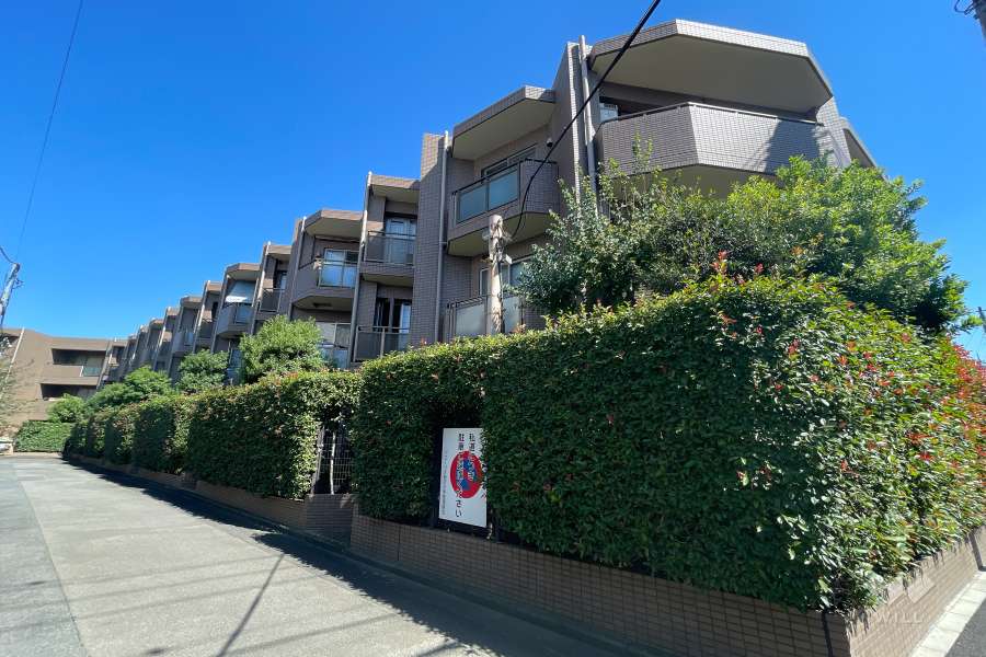 グローリオ駒沢大学の外観（西側から）