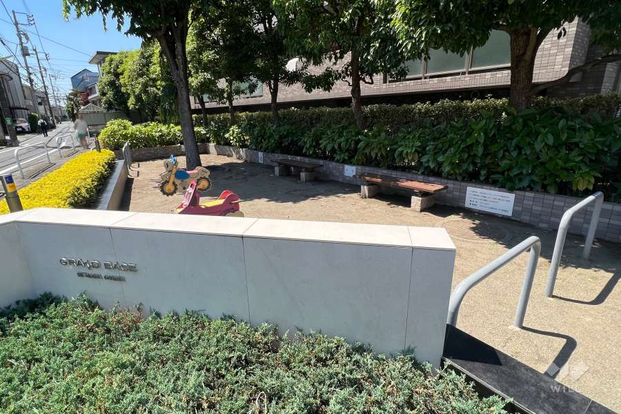 敷地内にある公園