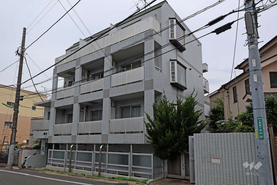 アルカディア駒沢４５の外観（南側から）