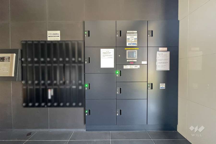 宅配ボックスと共用ポスト