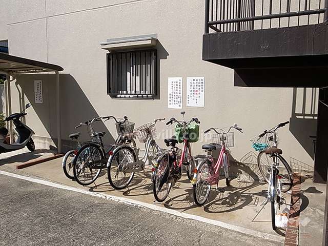 来客用駐輪場