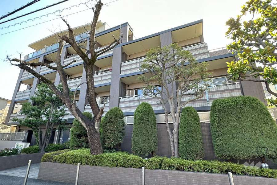 日神デュオステージ上北沢の外観（北東側から）