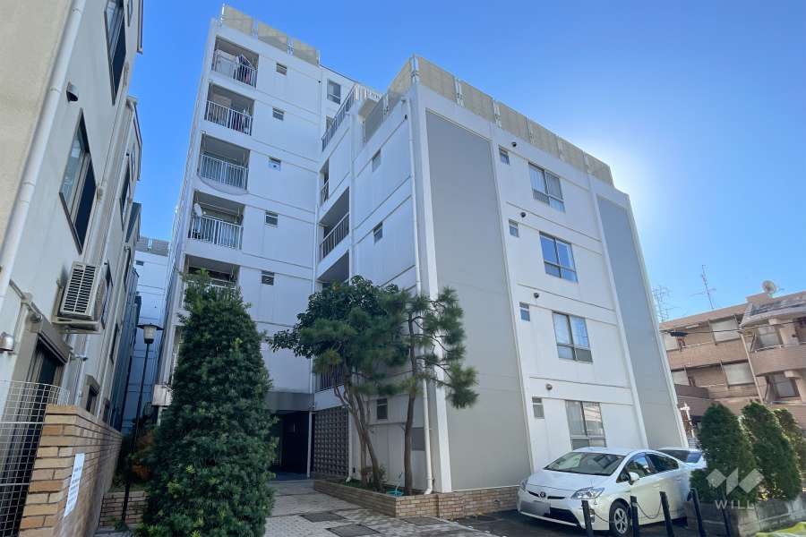 上北沢第1コーポラスの外観（北西側から）