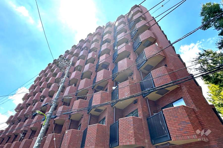 セザール上北沢の外観（北東側から）