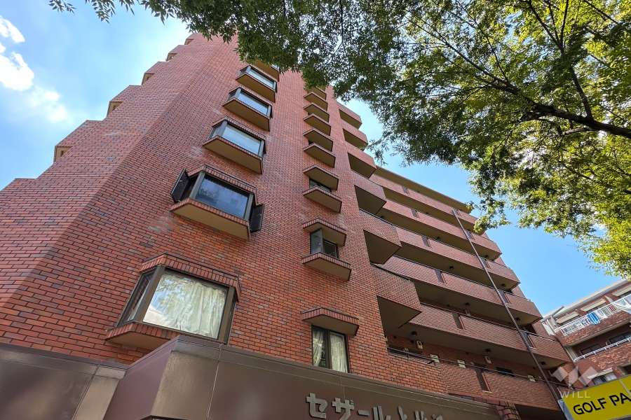 セザール上北沢の外観（北東側から）