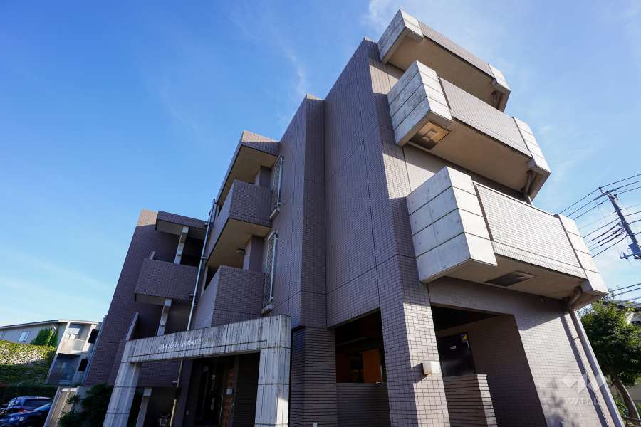 ディナスカーラ上北沢の外観（北西側から）