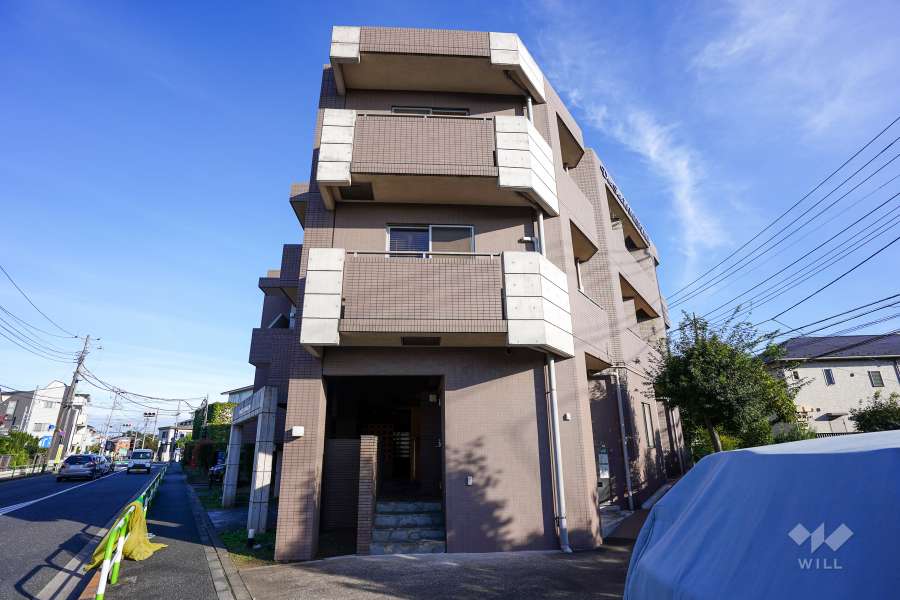 ディナスカーラ上北沢の外観（北西側から）