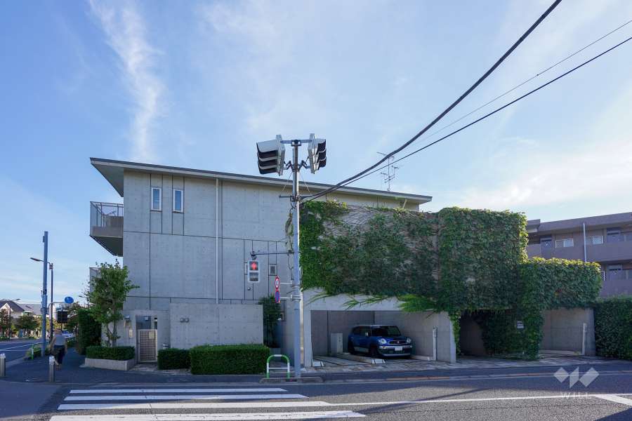 上北沢アパートメントの外観（北側から）