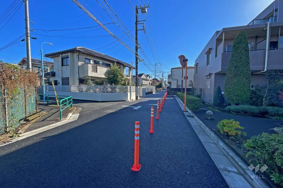 敷地側の前面道路