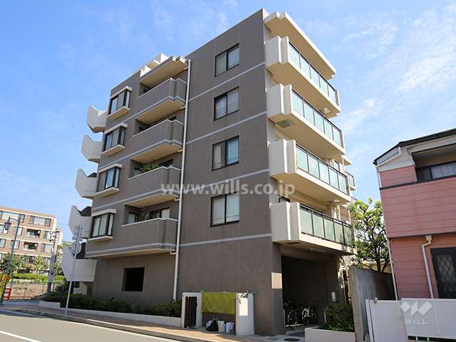 メロディーハイム芦屋清水町の外観（南西側から）