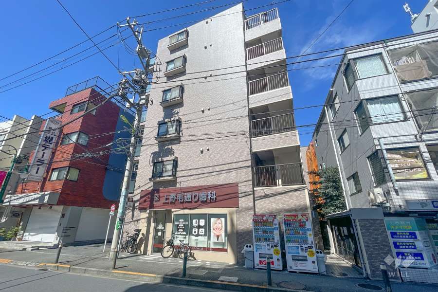 ライオンズプラザ上野毛の外観（南東側から）