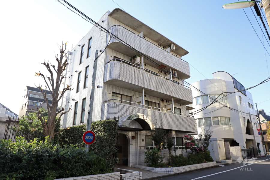 メインステージ上野毛の外観(南東側から)