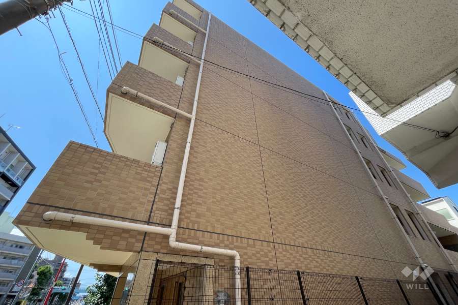 ヴェルト上野毛の外観（南東側から）　