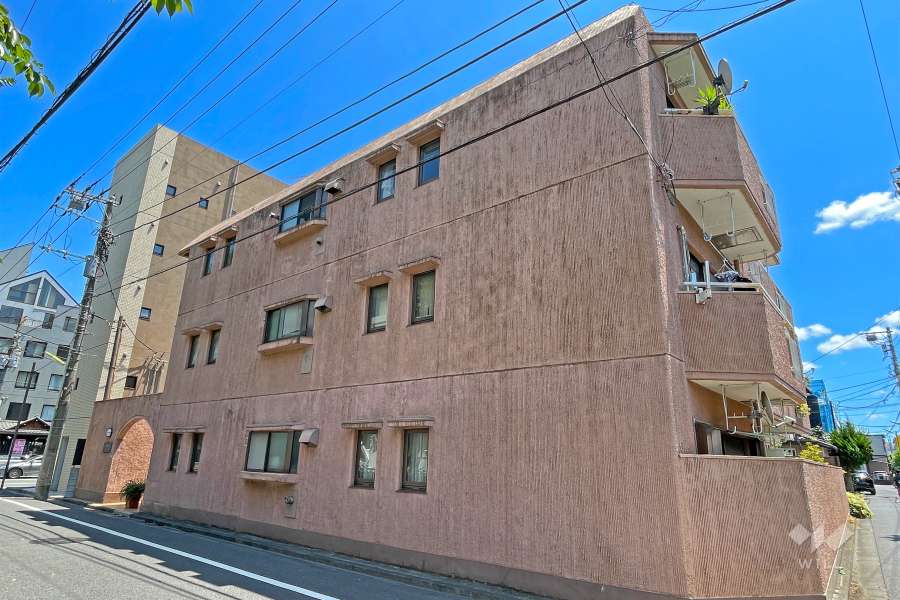 グリーンキャピタル上野毛の外観（北西側から）