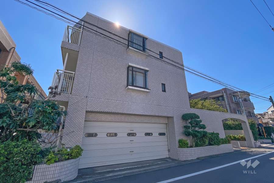 上野毛パークホームズの外観（北東側から）