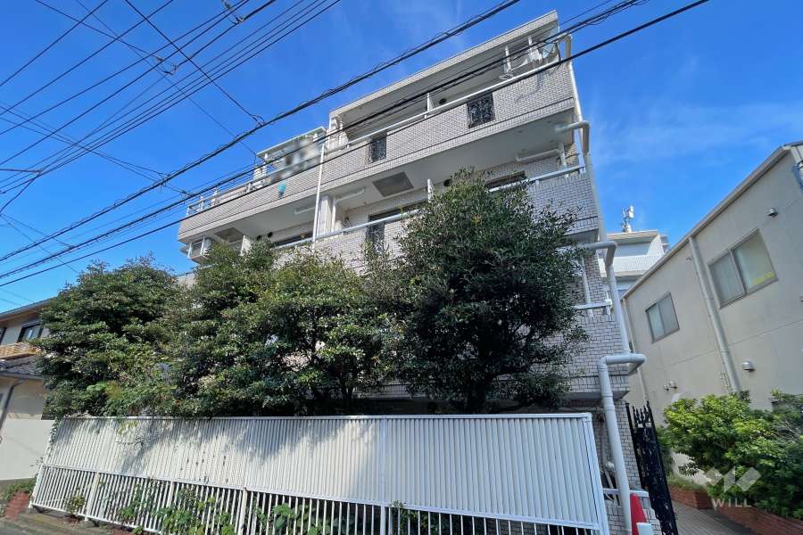 シティコア上野毛の外観（南東側から）