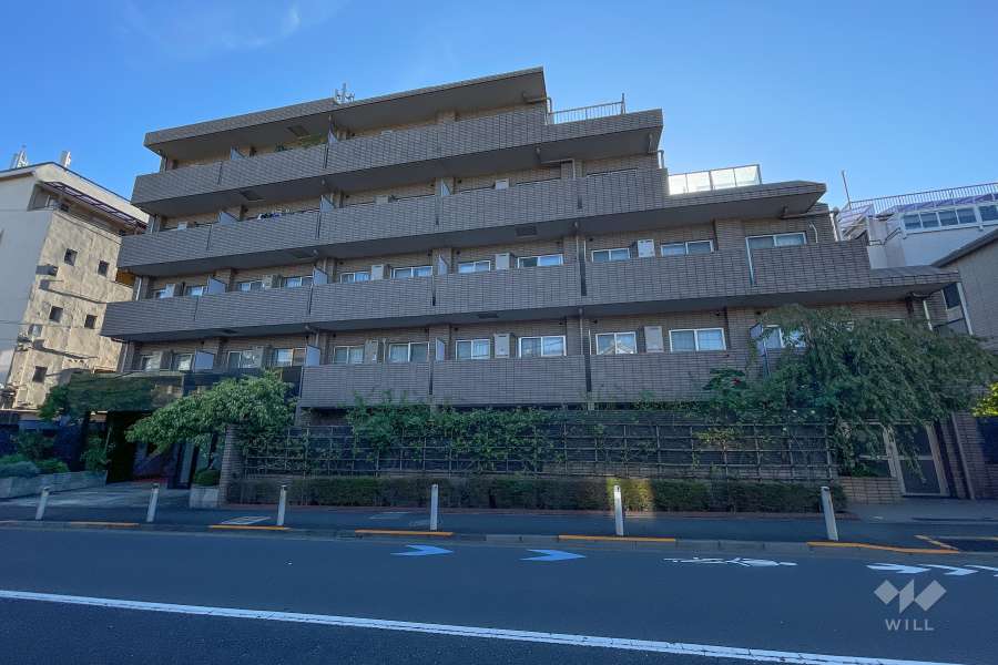 グラーサ上用賀の外観（北東側から）