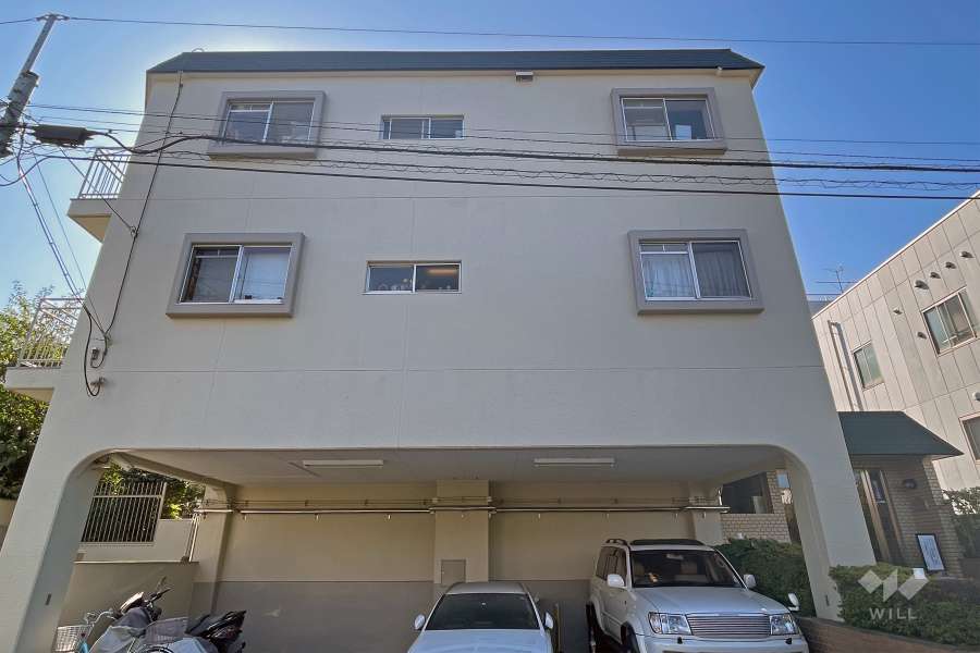 用賀ガーデンフラッツの外観（北側から）